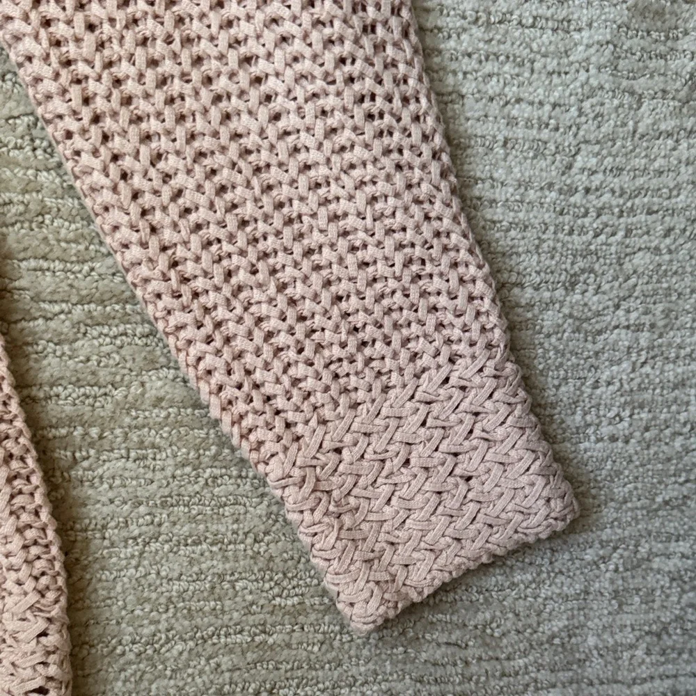 Chico's Soft Pink Cowl Neck Sweater - Picture 4 of 5